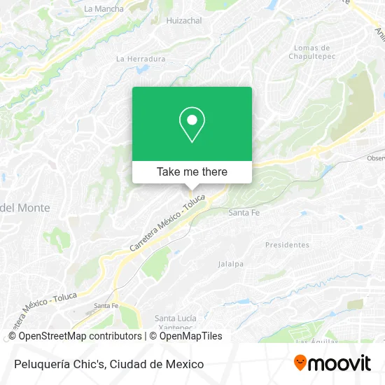 Peluquería Chic's map