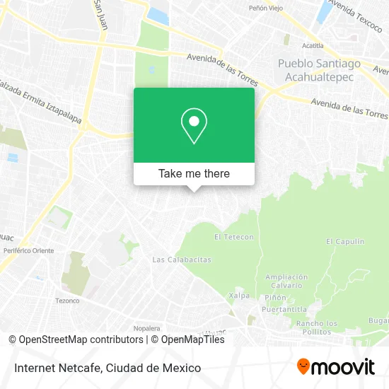 Internet Netcafe map