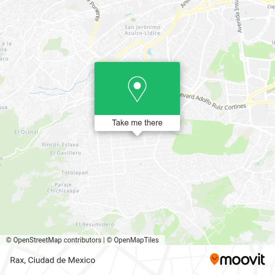 Rax map
