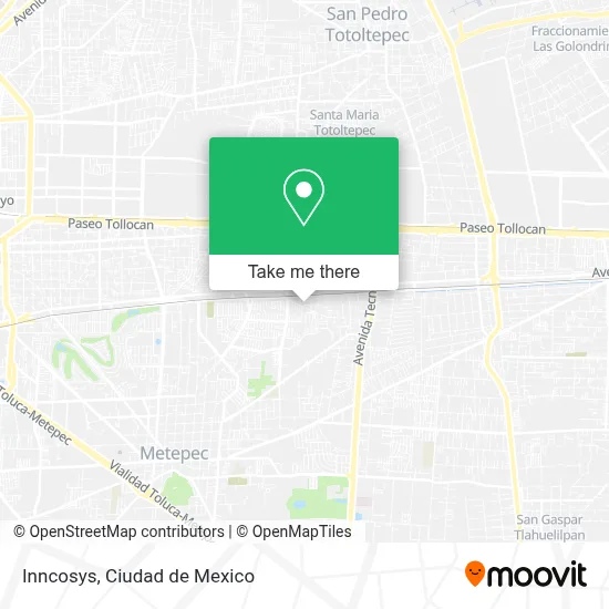 Inncosys map