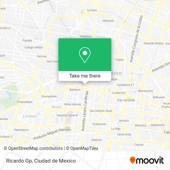 Ricardo Gp map