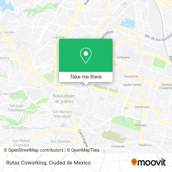 Rutaz Coworking map