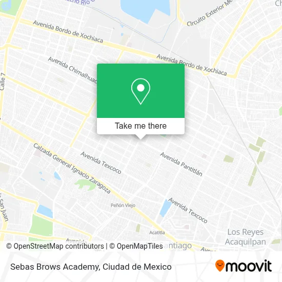 Sebas Brows Academy map