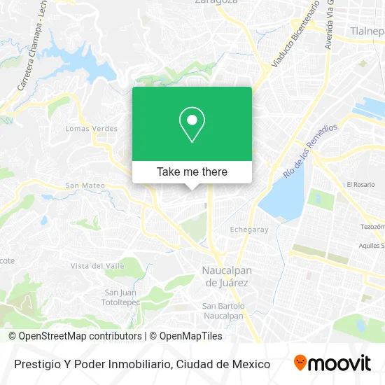 Prestigio Y Poder Inmobiliario map