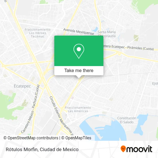Rótulos Morfin map