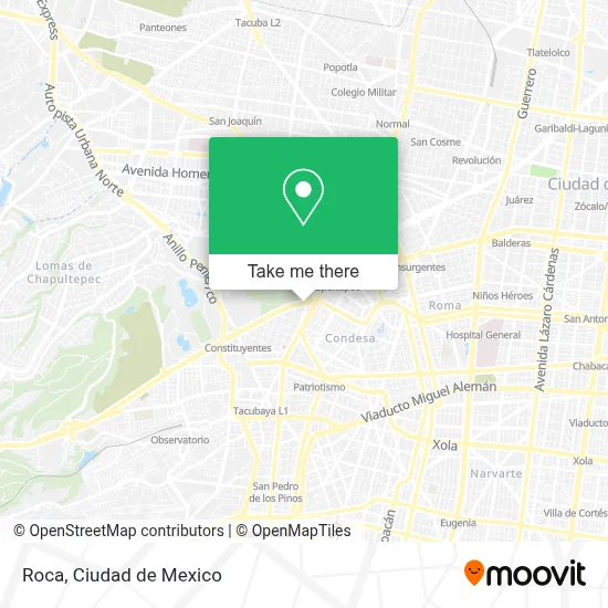 Roca map