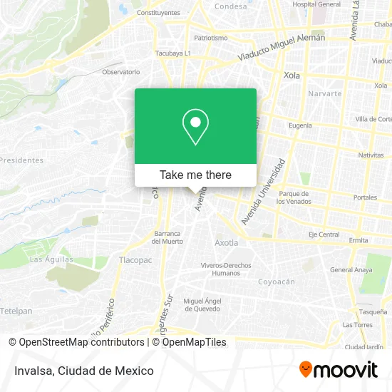 Invalsa map