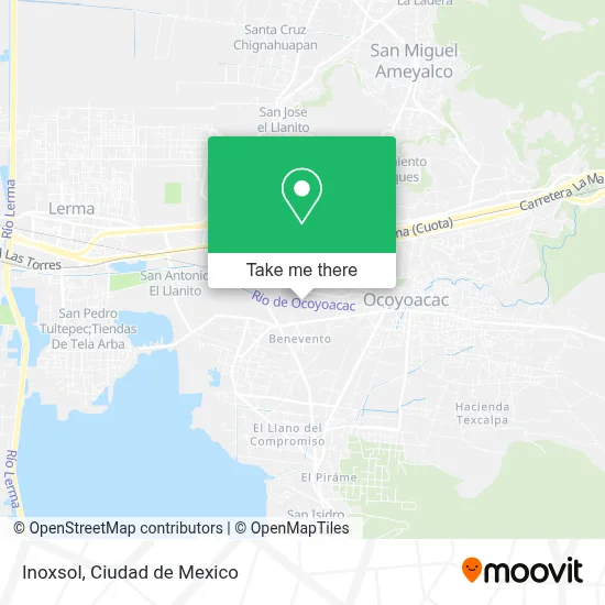 Inoxsol map