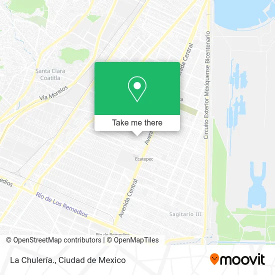 La Chulería. map