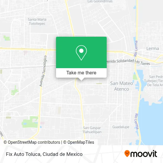 Fix Auto Toluca map