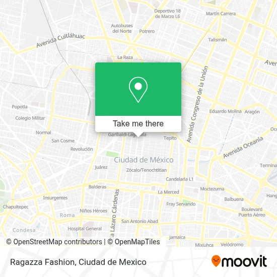 Ragazza Fashion map