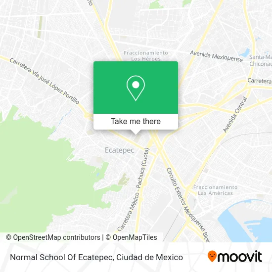 Normal School Of Ecatepec map