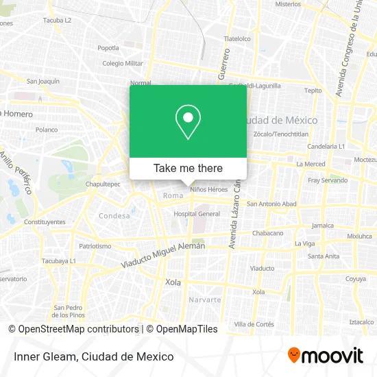 Inner Gleam map