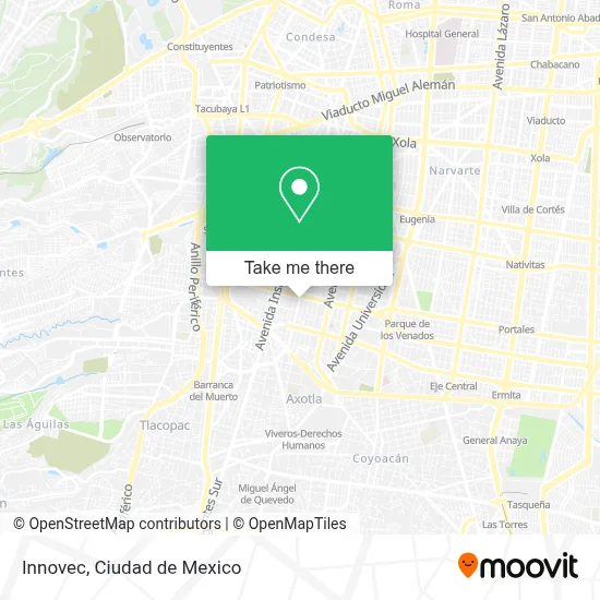 Innovec map
