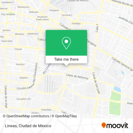 Lineas map