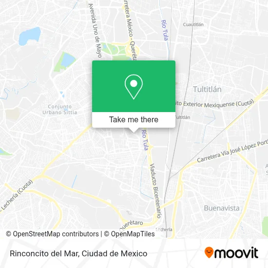 Rinconcito del Mar map