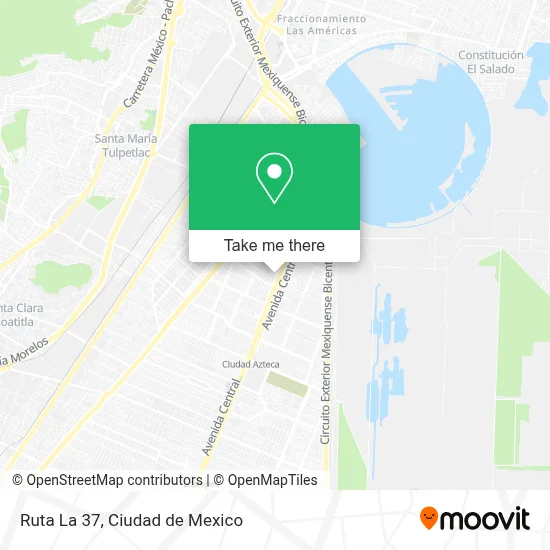Ruta La 37 map