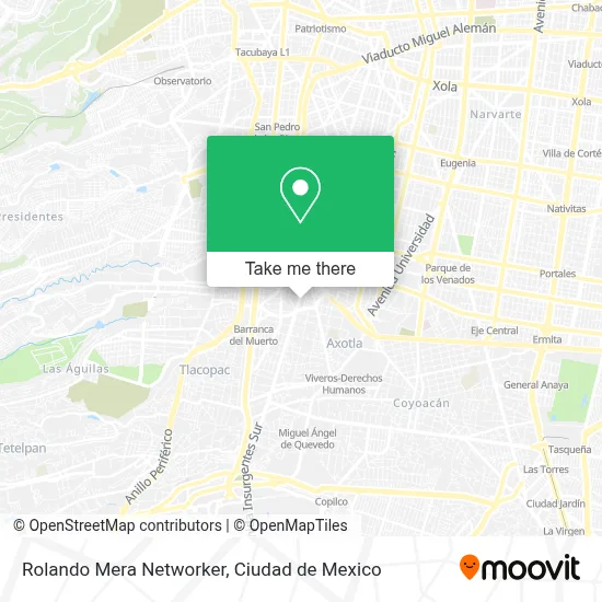 Rolando Mera Networker map
