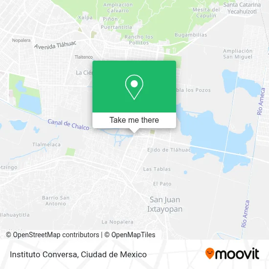 Instituto Conversa map