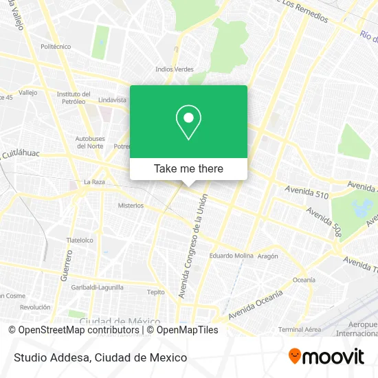Studio Addesa map