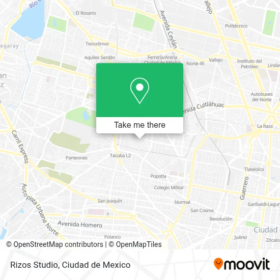 Rizos Studio map