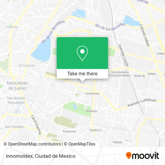 Innomoldex map