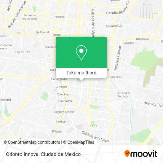 Odonto Innova map