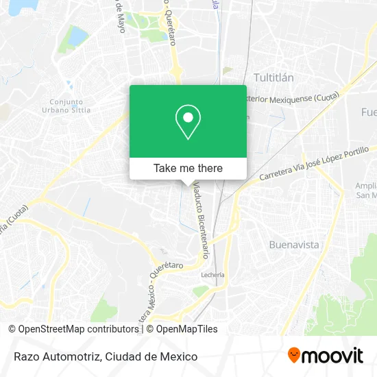 Razo Automotriz map