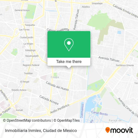 Inmobiliaria Inmlex map