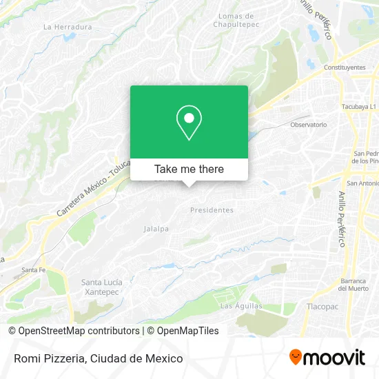 Romi Pizzeria map