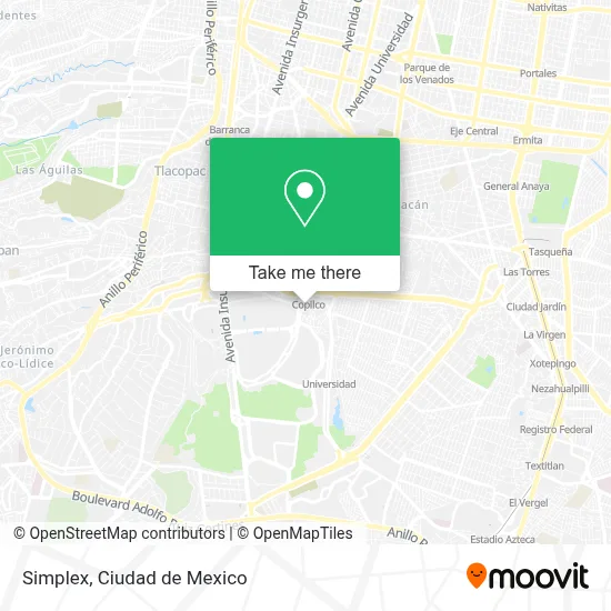 Simplex map