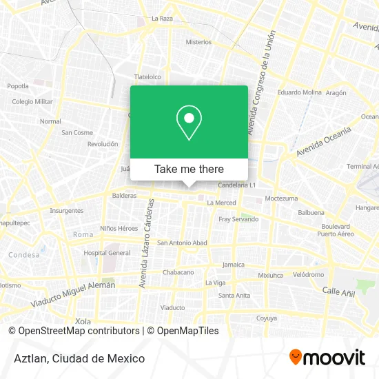 Aztlan map