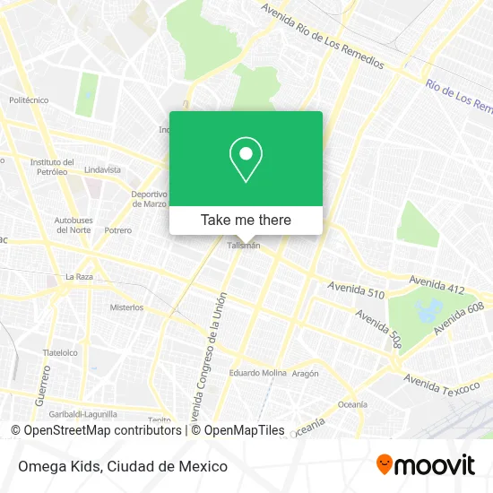 Omega Kids map