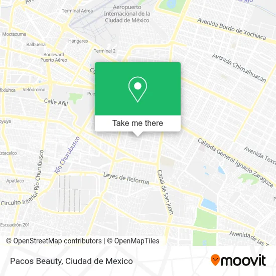 Pacos Beauty map