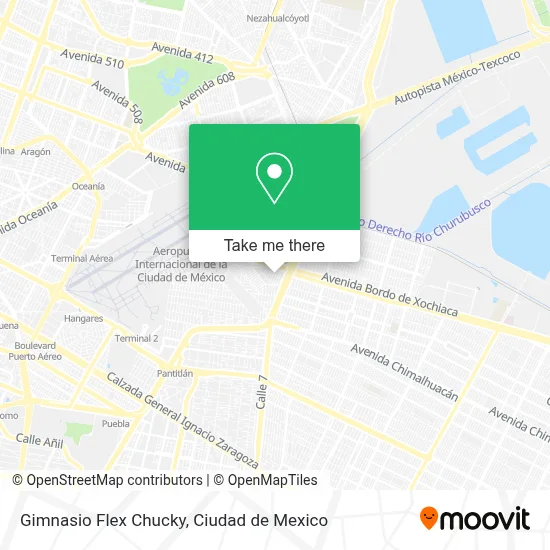 Gimnasio Flex Chucky map