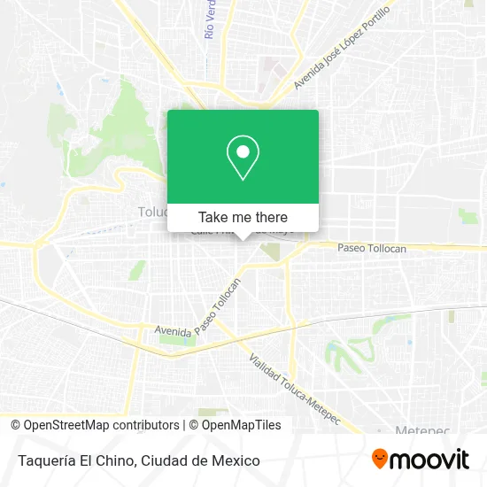 Taquería El Chino map