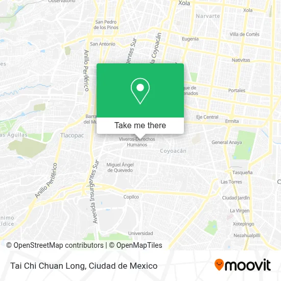 Tai Chi Chuan Long map