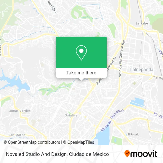 Novaled Studio And Design map