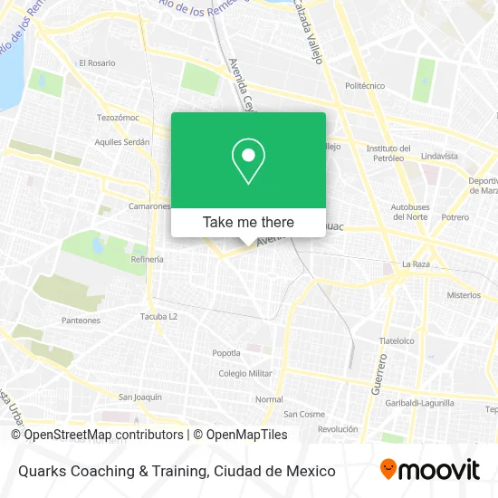 Quarks Coaching & Training map
