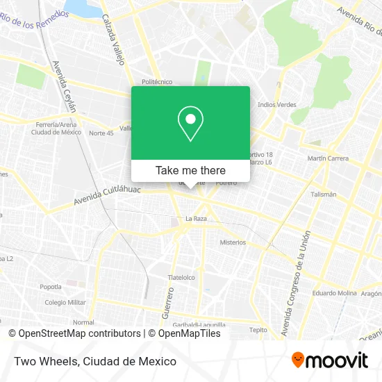 Two Wheels map
