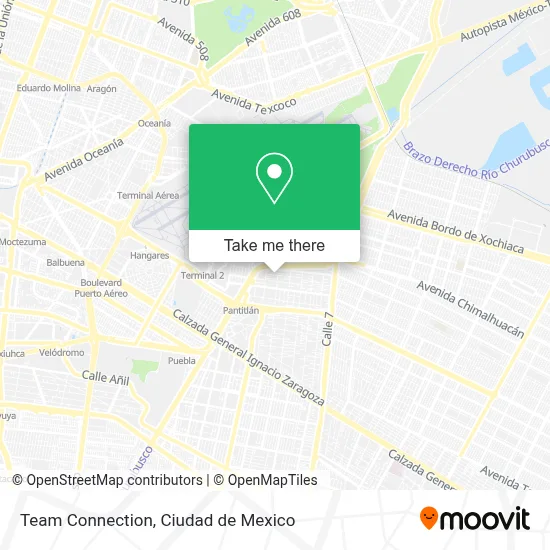 Team Connection map