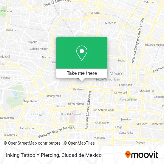 Inking Tattoo Y Piercing map