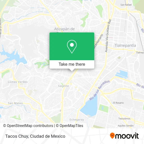 Tacos Chuy map
