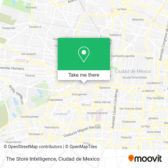 The Store Intelligence map