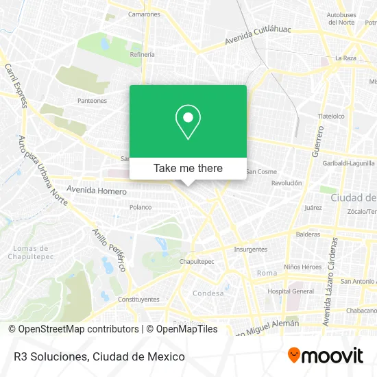 R3 Soluciones map
