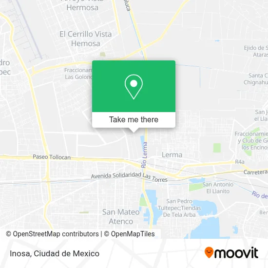 Inosa map