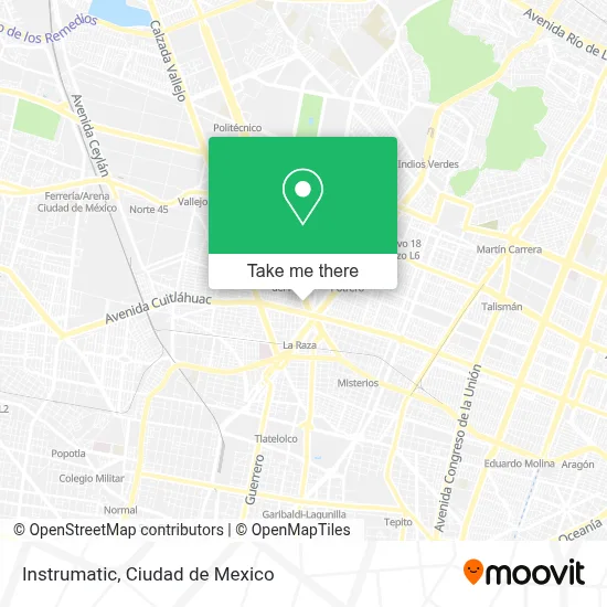 Instrumatic map