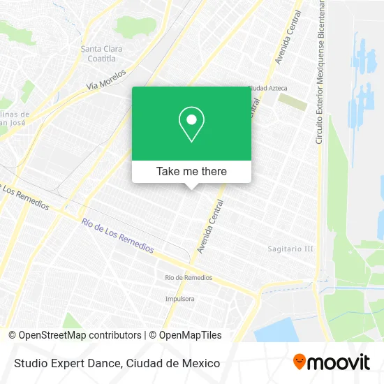 Studio Expert Dance map