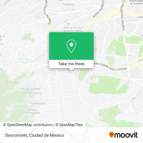 Syscomnet map