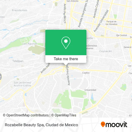 Rozabelle Beauty Spa map